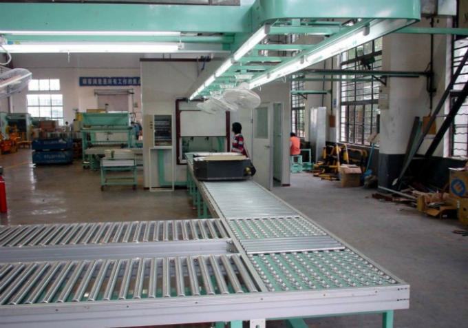 Sistemas de transportador de rodillo accionados industriales para las soluciones de la manipulación de materiales