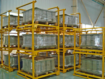 Portable plegable durable de la plataforma que apila los estantes, 1000kg-2000kg