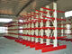 Estantes voladizos estructurales de Warehouse, estante de tubo voladizo de acero