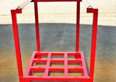 Plataforma de acero de la capa del polvo que apila marcos de amontonamiento de la plataforma del estante