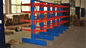 El almacenamiento voladizo ajustable atormenta para la madera de construcción, madera contrachapada, PVC, acción del metal/de la barra